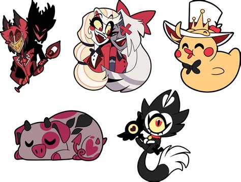 hazbin hotel game|Hazbin Hotel Pin Set .